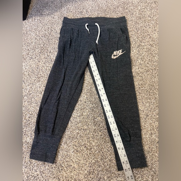 Nike Womens Charcoal Joggers with Logo - Picture 4 of 5